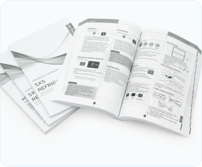 Manuals for technicians