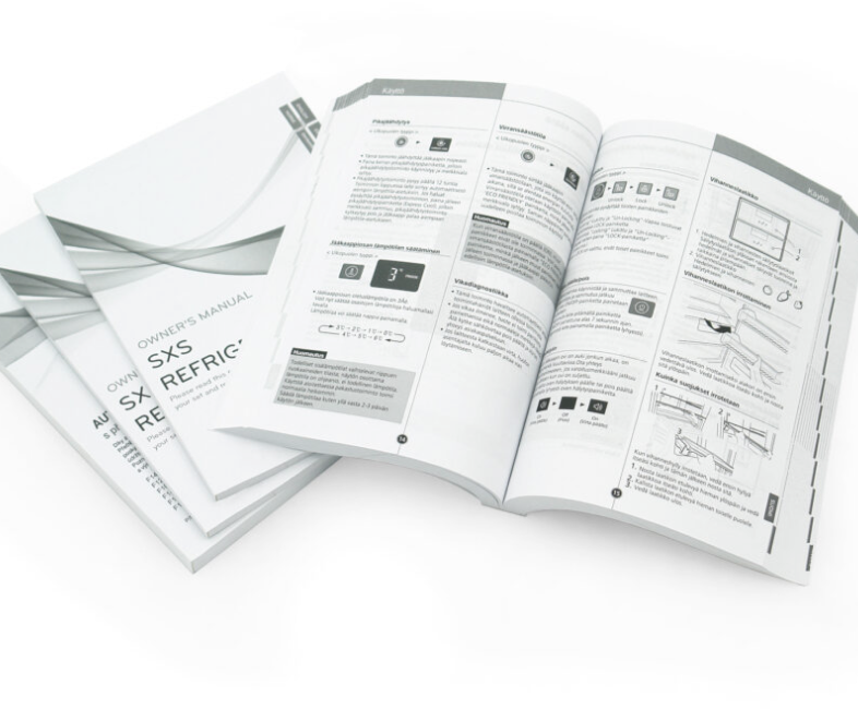 Manuals for technicians