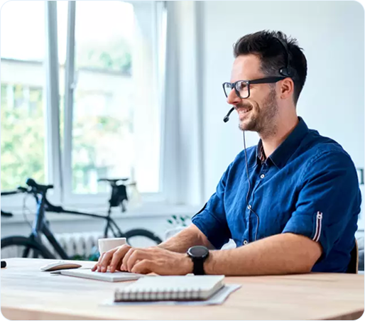 Customer support operator